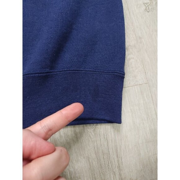 Vintage Notre‎ Dame Sweatshirt 90s Fightin' Irish Distressed Mens Medium - Picture 8 of 8